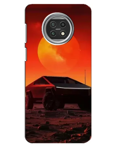 Чехол для Xiaomi Mi 10t Lite с картинкой «Cybertruck на Марсе»