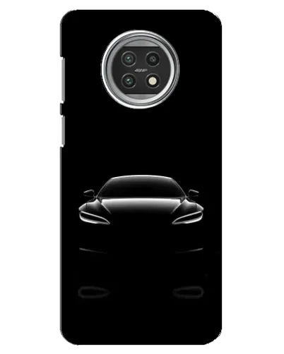 Чехол для Xiaomi Mi 10t Lite с картинкой «Силуэт Tesla Night»