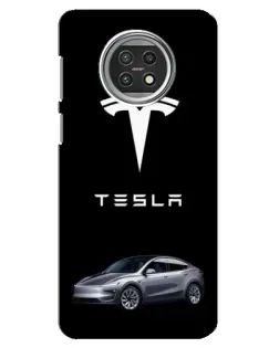 Чехол для Xiaomi Mi 10t Lite с картинкой «Tesla Model Y»