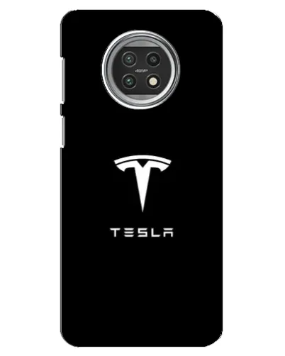 Чехол для Xiaomi Mi 10t Lite с картинкой «Tesla White Logo»