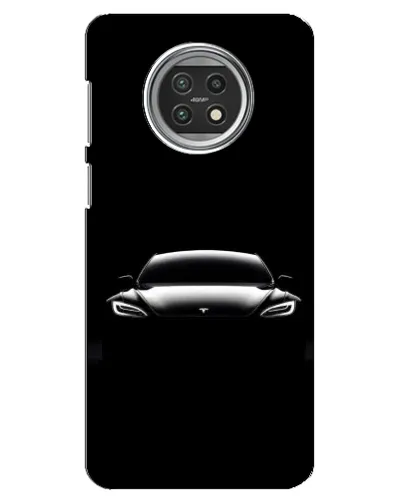 Чехол для Xiaomi Mi 10t Lite с картинкой «Фары Tesla Night»