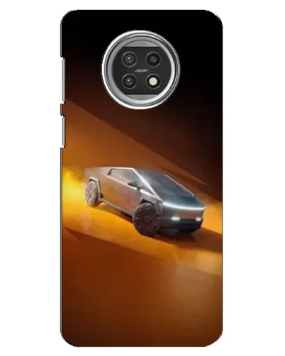 Чехол для Xiaomi Mi 10t Lite с картинкой «Cybertruck в пустыне»