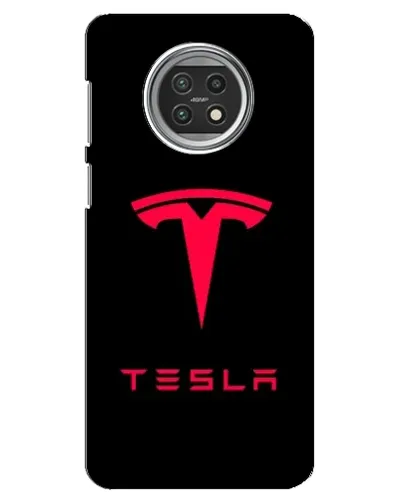 Чехол для Xiaomi Mi 10t Lite с картинкой «Tesla Red Logo»