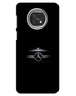 Чехол для Xiaomi Mi 10t Lite с картинкой «Mercedes — абстрактные линии»