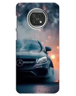 Чехол для Xiaomi Mi 10t Lite с картинкой «Mercedes — ночной город»