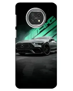 Чехол для Xiaomi Mi 10t Lite с картинкой «Темный Mercedes AMG»