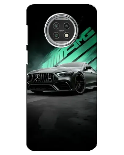 Чехол для Xiaomi Mi 10t Lite с картинкой «Темный Mercedes AMG»
