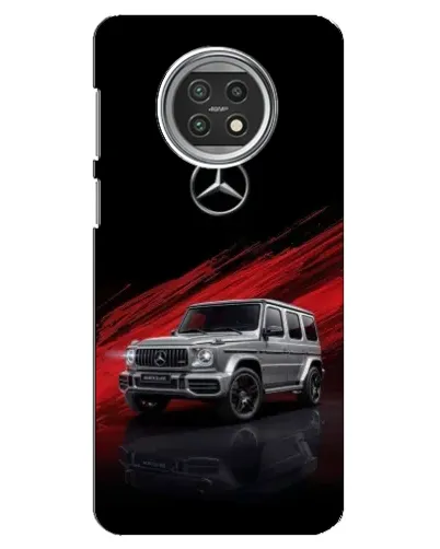 Чехол для Xiaomi Mi 10t Lite с картинкой «Mercedes G-Class красный»
