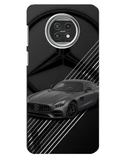 Чехол для Xiaomi Mi 10t Lite с картинкой «Mercedes AMG — графика»