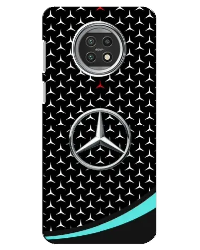 Чехол для Xiaomi Mi 10t Lite с картинкой «Mercedes — бирюзовый акцент»
