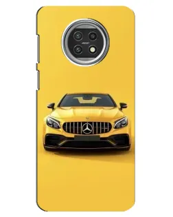 Чехол для Xiaomi Mi 10t Lite с картинкой «Желтый Mercedes GT»
