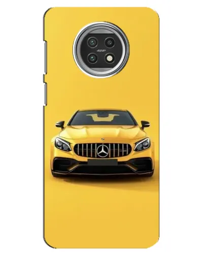 Чехол для Xiaomi Mi 10t Lite с картинкой «Желтый Mercedes GT»