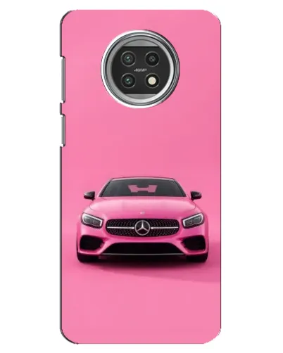 Чехол для Xiaomi Mi 10t Lite с картинкой «Розовый Mercedes AMG»