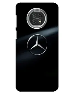 Чехол для Xiaomi Mi 10t Lite с картинкой «Mercedes на металле»