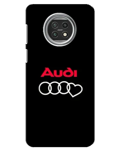 Чехол для Xiaomi Mi 10t Lite с картинкой «Логотип Audi Heart»