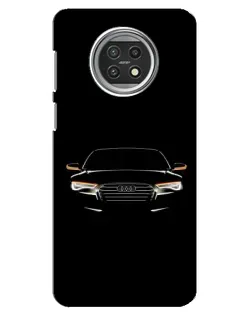 Чехол для Xiaomi Mi 10t Lite с картинкой «Audi — ночной контур»
