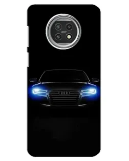 Чехол для Xiaomi Mi 10t Lite с картинкой «Audi в неоне»