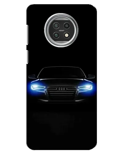 Чехол для Xiaomi Mi 10t Lite с картинкой «Audi в неоне»