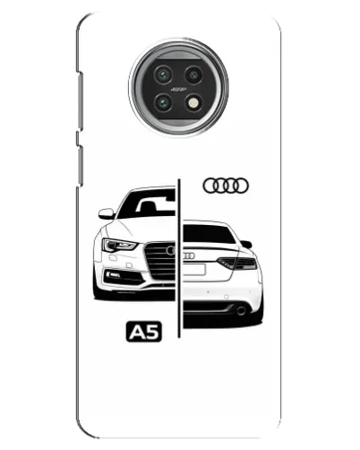 Чехол для Xiaomi Mi 10t Lite с картинкой «Audi — контрастный дизайн»