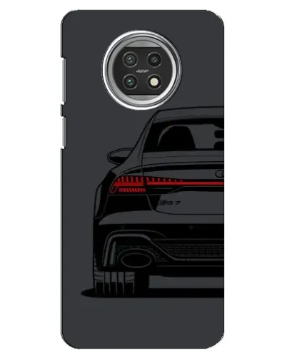 Чехол для Xiaomi Mi 10t Lite с картинкой «Задняя часть Audi — арт»