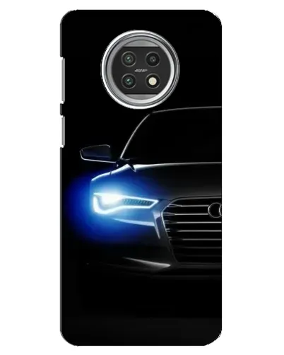 Чехол для Xiaomi Mi 10t Lite с картинкой «Неоновый взгляд Audi»