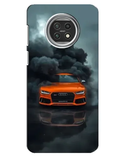 Чехол для Xiaomi Mi 10t Lite с картинкой «Audi в облаках дыма»
