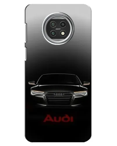 Чехол для Xiaomi Mi 10t Lite с картинкой «Audi — градиентный контур»
