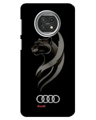 Чехол для Xiaomi Mi 10t Lite с картинкой «Графика — пантера и Audi»