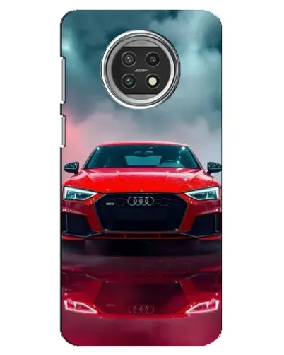 Чехол для Xiaomi Mi 10t Lite с картинкой «Audi RS — красный стиль»