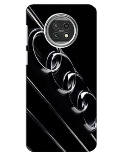 Чехол для Xiaomi Mi 10t Lite с картинкой «Audi — абстрактные кольца»
