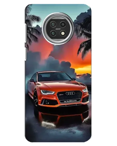 Чехол для Xiaomi Mi 10t Lite с картинкой «Audi — закат»