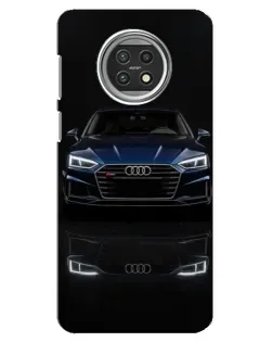 Чехол для Xiaomi Mi 10t Lite с картинкой «Audi — ночное отражение»