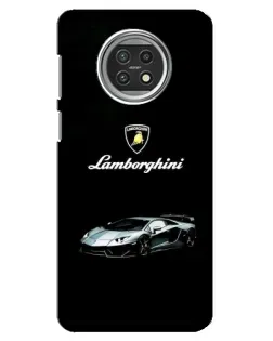 Чехол для Xiaomi Mi 10t Lite с картинкой «Логотип Lamborghini классика»
