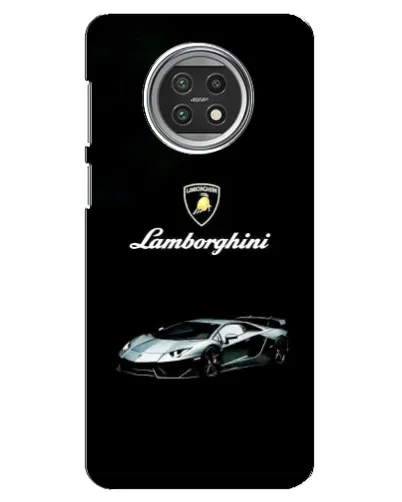 Чехол для Xiaomi Mi 10t Lite с картинкой «Логотип Lamborghini классика»
