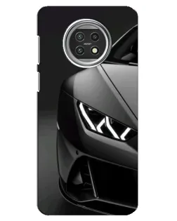 Чехол для Xiaomi Mi 10t Lite с картинкой «Lamborghini фары детализация»