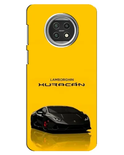 Чехол для Xiaomi Mi 10t Lite с картинкой «Lamborghini Huracan черный»