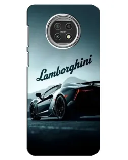 Чехол для Xiaomi Mi 10t Lite с картинкой «Классическая надпись Lamborghini»