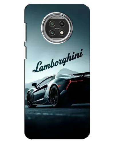 Чехол для Xiaomi Mi 10t Lite с картинкой «Классическая надпись Lamborghini»