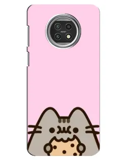 Чехол для Xiaomi Mi 10t Lite с картинкой «Pusheen и печенье» Чехол для Xiaomi Mi 10t Lite с картинкой «Pusheen и печенье»