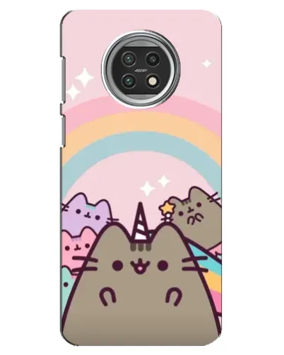 Чехол для Xiaomi Mi 10t Lite с картинкой «Единорог Pusheen»