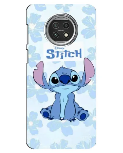 Чехол для Xiaomi Mi 10t Lite с картинкой «Stitch среди цветов»