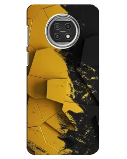 Чехол для Xiaomi Mi 10t Lite с картинкой «Золотые осколки геометрии»
