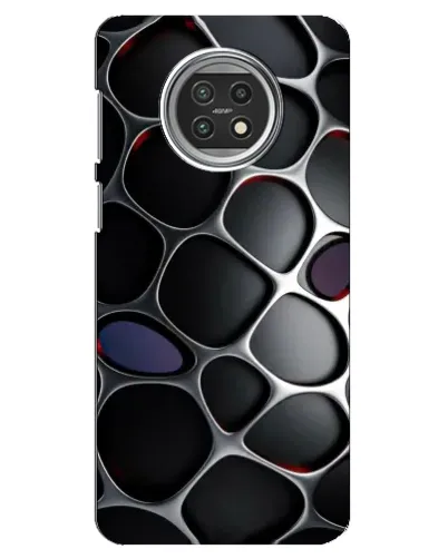 Чехол для Xiaomi Mi 10t Lite с картинкой «Объемная темная решетка»
