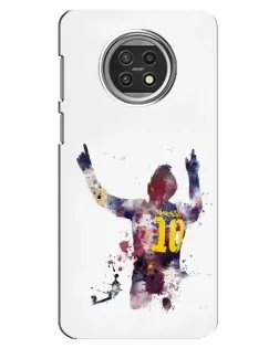 Чехол для Xiaomi Mi 10t Lite с картинкой «Messi Barca»