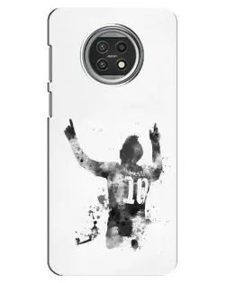 Чехол для Xiaomi Mi 10t Lite с картинкой «Messi ART»