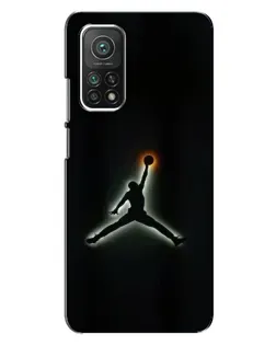 Чохол для Xiaomi Mi 10T Pro з картинкою «Jordan Gradient Logo»