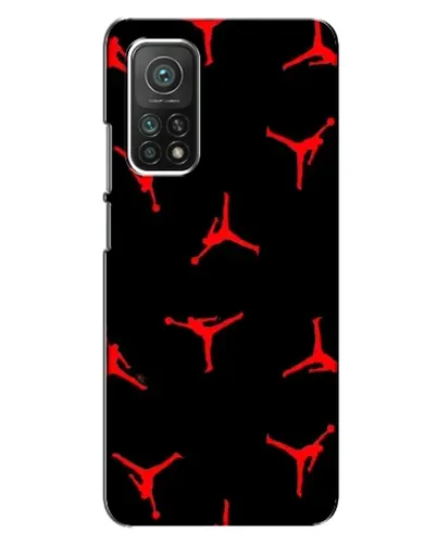Чохол для Xiaomi Mi 10T Pro з картинкою «Jordan Red Pattern»