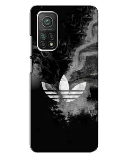 Чохол для Xiaomi Mi 10T Pro з картинкою «Абстрактний дим Adidas»