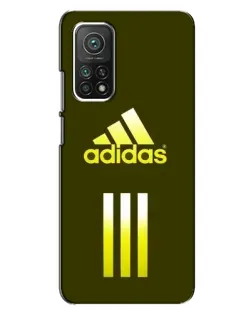 Чохол для Xiaomi Mi 10T Pro з картинкою «Оливковий градієнт Adidas»