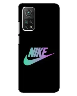 Чехол для Xiaomi Mi 10T Pro с картинкой «Nike — городская ночь»
